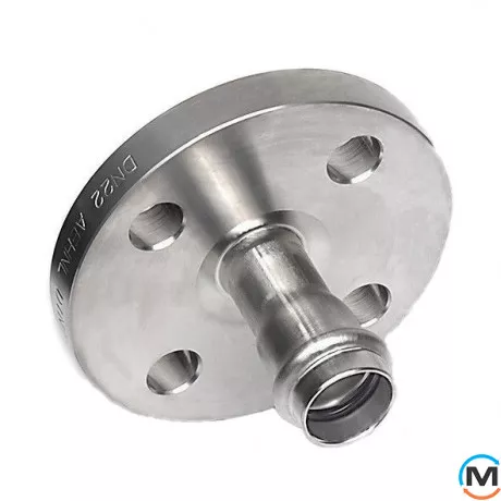 Фланец из нержавеющей стали Sanha NiroSan VA-PF 80/88,9, Диаметр (мм): 89, фото 