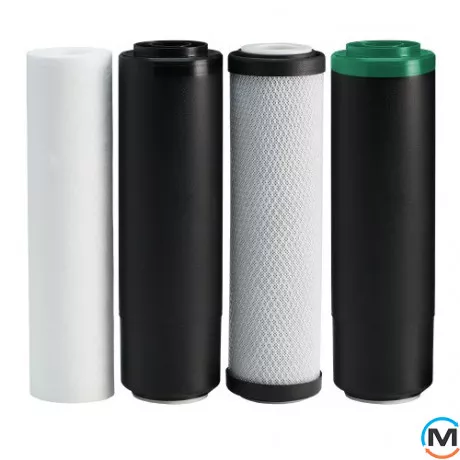 Комплект картриджей 1-2-3-4 Ecosoft для фильтра RObust PRO, фото 