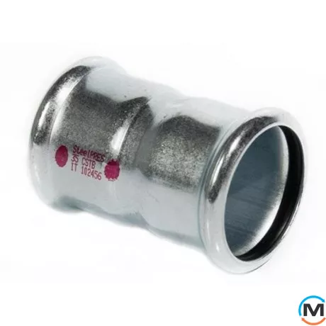 Муфта стальная Ø88,9 оцинкованная RM Steelpres 383/000, Диаметр (мм): 89, фото 