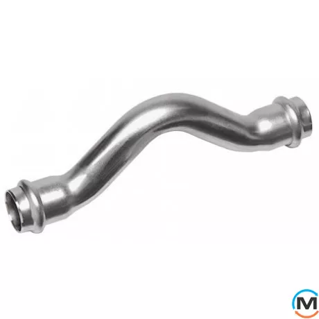 Обводное колено из нержавеющей стали Sanha NiroSan 9085 18, Диаметр (мм): 18, фото 