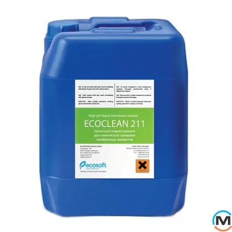 Промывочный щелочной реагент Ecosoft ECOCLEAN 211 10 кг, фото 