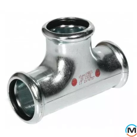 Трійник сталевий Ø22 оцинкований RM Steelpres 382, фото 