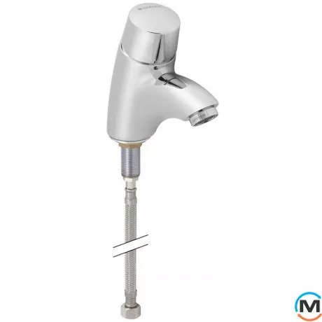 Нажимной порционный кран Geberit WT26 хром, фото 