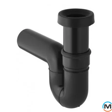 S-образный сифон Geberit к чаши Генуя, горизонтальный выпуск, фото 