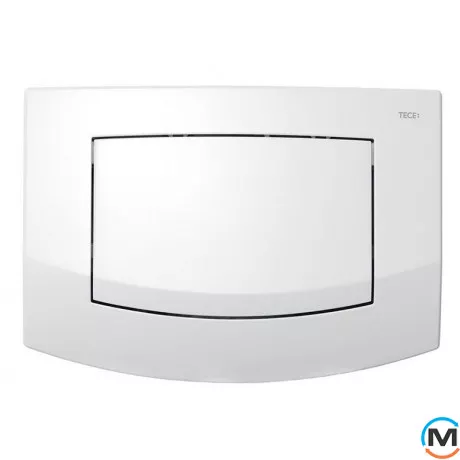 Панель одинарного зливу для унітазу TECEambia (білий), фото 