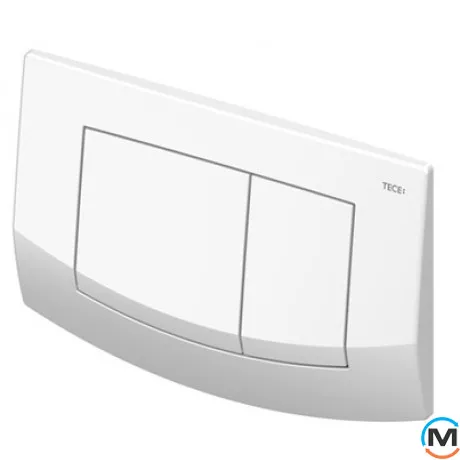 Панель двойного слива для унитаза TECEambia (белый), фото 