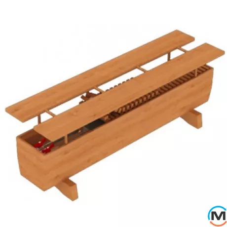 Напольный конвектор FanCoil FCB 290x1390x390, фото 