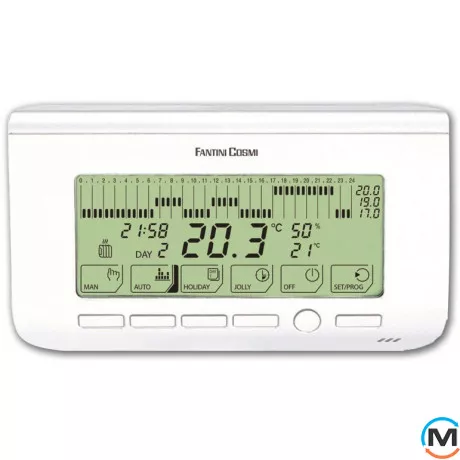 Недельный электронный комнатный термостат FanCoil СН 150, фото 