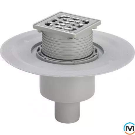 Трап прямий підлоговий (нерж.) 50мм VIEGA, фото 