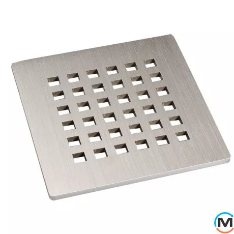 Грати з високоякісної сталі HL (V4A) 115х115мм "Quadra", фото 