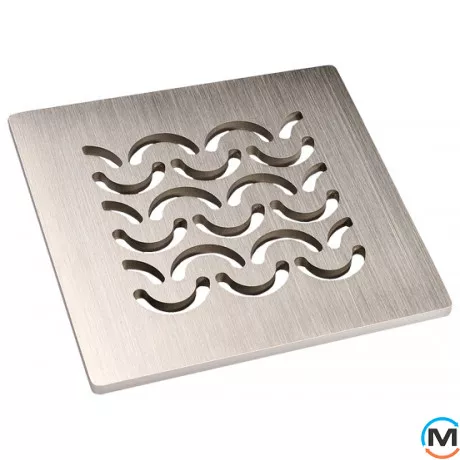 Грати з високоякісної сталі HL (V4A) 115х115мм "Seine", фото 