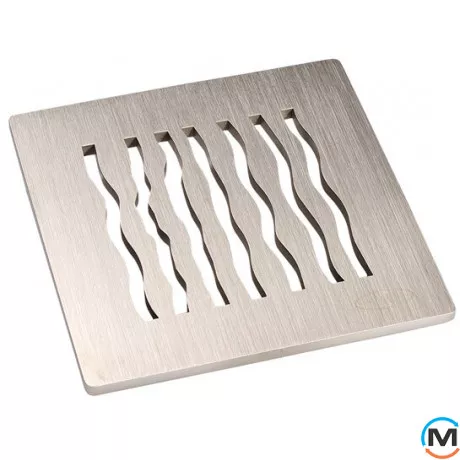 Решетка из высококачественной стали HL (V4A) 115х115мм "Orinoko", фото 