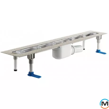 Душовий лоток HL із сифоном DN50. Довжина монтажу 1200 мм, фото 