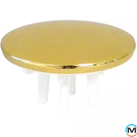 Декоративная крышка HL золотого цвета d 86 мм, фото 
