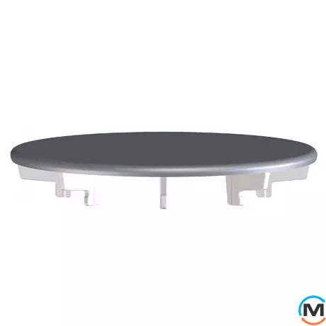 Кришка з нержавіючої сталі HL d 113мм, фото 