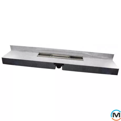 Душовий лоток HL PRIMUS-LINE 13mm, з підрамником з нерж. стали без ґрат., фото 