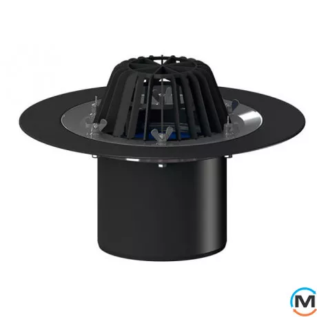 Кровельная воронка HL DN160 с зажимным элементом., фото 