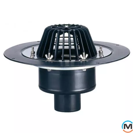 Покрівельна вирва HL DN75 із затискним елементом., фото 