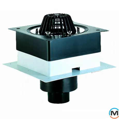 Покрівельна вирва HL DrainBox DN110 із затискним елементом., фото 