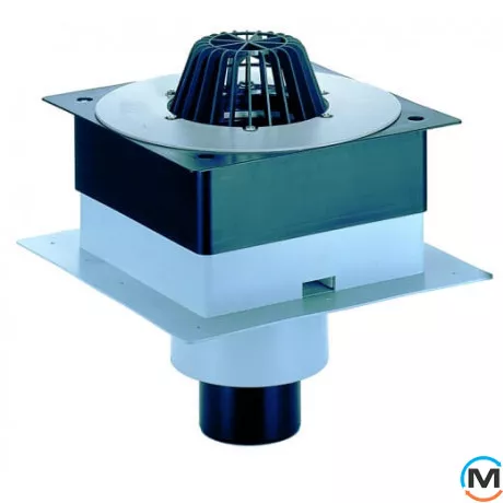 Покрівельна вирва HL DrainBox DN110 з ПВХ-консоллю, фото 