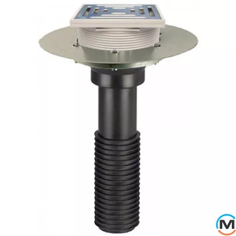 Ремонтна покрівельна вирва HL з ПВХ-консоллю для DN75, фото 