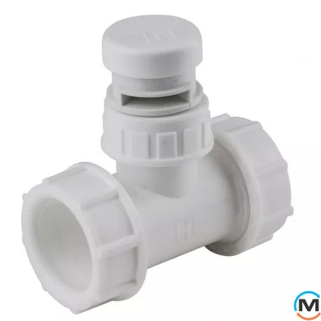 Вентиляционный клапан HL 1" с Т-образным соединением DN40 х 6/4", фото 