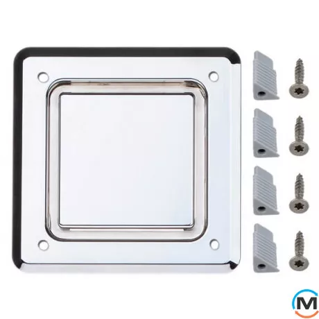 Кришка хромована до HL905 з гвинтами, фото 