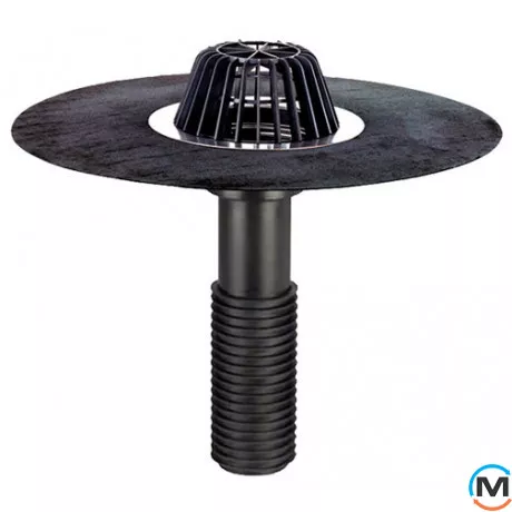 Ремонтна покрівельна вирва HL для DN110 з бітумним полотном., фото 