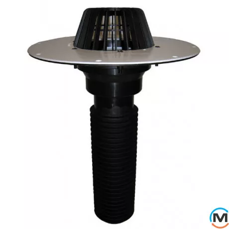 Ремонтна покрівельна вирва HL з ПВХ-консоллю для DN75, фото 