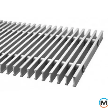 Решетка дюралюминиевая FanCoil RA-FCF 12 +3 PREMIUM 300x3000x120, Исполнение: Дюралюминиевая, Глубина (мм): 120, Ширина (мм): 300, Длина (мм): 3000, фото 