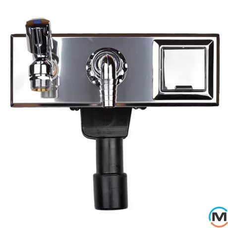 Сифон HL для стиральной и посудомоечной машины DN40/50 с интегрированным подсоединениям воды, с водо, фото 