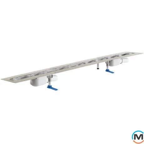 Низький душовий лоток HL (плоский) із високоякісної нержавіючої сталі, фото 