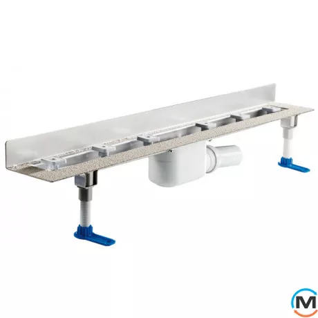 Кутовий душовий лоток HL DN 50. Довжина монтажу 600 мм, фото 