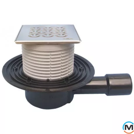 Трап HL для внутрішніх приміщень DN40/50 горизонтальний із запахозапираючим пристроєм Primus, 121х1, фото 