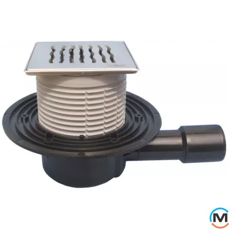 Трап HL для внутрішніх приміщень DN40/50 горизонтальний із запахозапираючим пристроєм Primus, 121х1, фото 