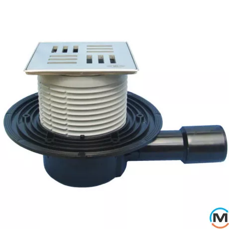 Трап HL для внутрішніх приміщень DN40/50 горизонтальний із запахозапираючим пристроєм Primus, 121х1, фото 