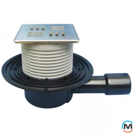 Трап HL для внутрішніх приміщень DN40/50 горизонтальний із запахозапираючим пристроєм Primus, 121х1, фото 