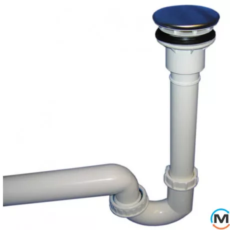 Сифон HL DN50x60-65 мм з поворотним шарніром, для Ideal Standard Duore, фото 