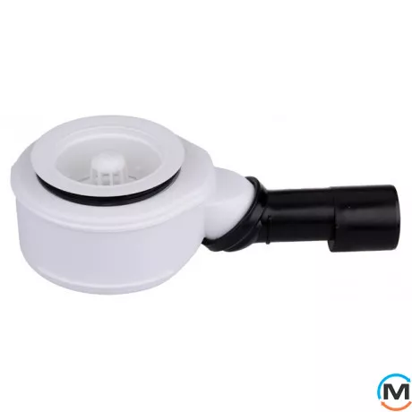 Сифон HL DN50 для душового піддону з отвором Ø 90 мм, з поворотним шарніром, фото 