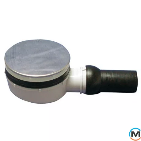 Сифон HL DN40 для душового піддону плоский із зливним отвором d 90мм, фото 