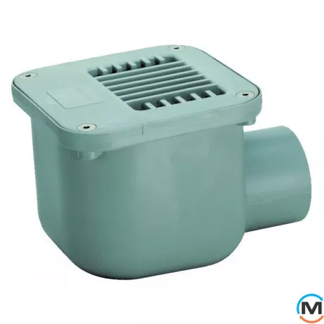 Трап HL із зворотним клапаном, навантаженням до 1.5 т., горизонтальним випуском DN 110, фото 