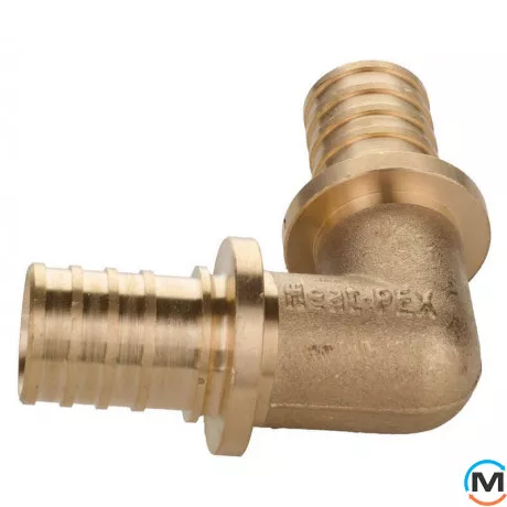 Куточок Aquapex 63 x 63 мм, Діаметр (мм): 63, Робочий тиск (бар): 10, Матеріал: Латунь, фото 