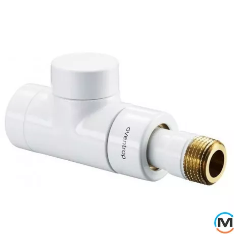 Клапан обратного потока Oventrop прямой "Combi E" 1/2", белый, фото 