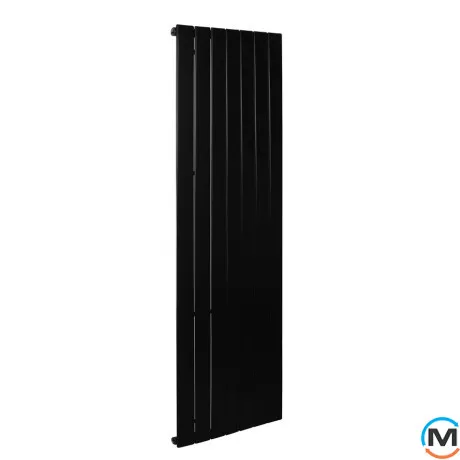 Трубчастий радіатор Betatherm Terra TV1 1800x501x83 мм вертикальний RAL9005 (чорний-матовий), Колір: Чорний, фото 