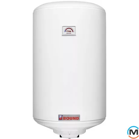 Бойлер электрический Atlantic ROUND 100 VMR, Кол-во/мощность ТЭНов: 1x1,5 кВт, Объем (л): 100, Исполнение: Вертикальный, Цвет: Белый, фото 