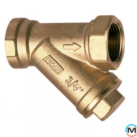 Косой фильтр FAR ВР-ВР 3/4", Диаметр резьбы: 3/4", Материал: Латунь, фото 