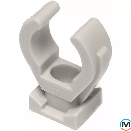 Полипропиленовое крепление Ekoplastik 25 мм, Вариант: Одинарное, Диаметр (мм): 25, фото 