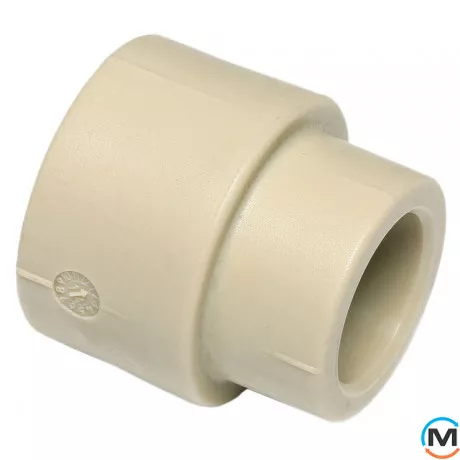 Поліпропіленова муфта Ekoplastik редукційна 32 мм х 25 мм, Модифікація: ВР 32х25, Діаметр (мм): 32, фото 