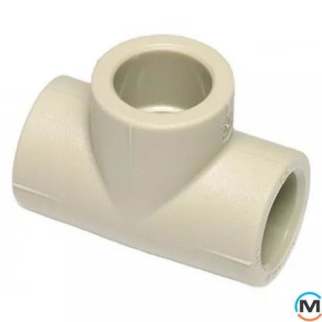 Полипропиленовый тройник Ekoplastik 25 мм, Модификация: 25х25х25, Диаметр (мм): 25, фото 