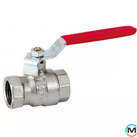 Кран кульовий Bonomi TAMIGI Ø1 1/4" ВВ PN30 ручка, Тип різьблення: Внутрішня/Внутрішня, Діаметр різьблення: 1 1/4", Виконання: Прямий, Тип ручки: Ручка, Робочий тиск (бар): 30, Матеріал: Латунь, фото 